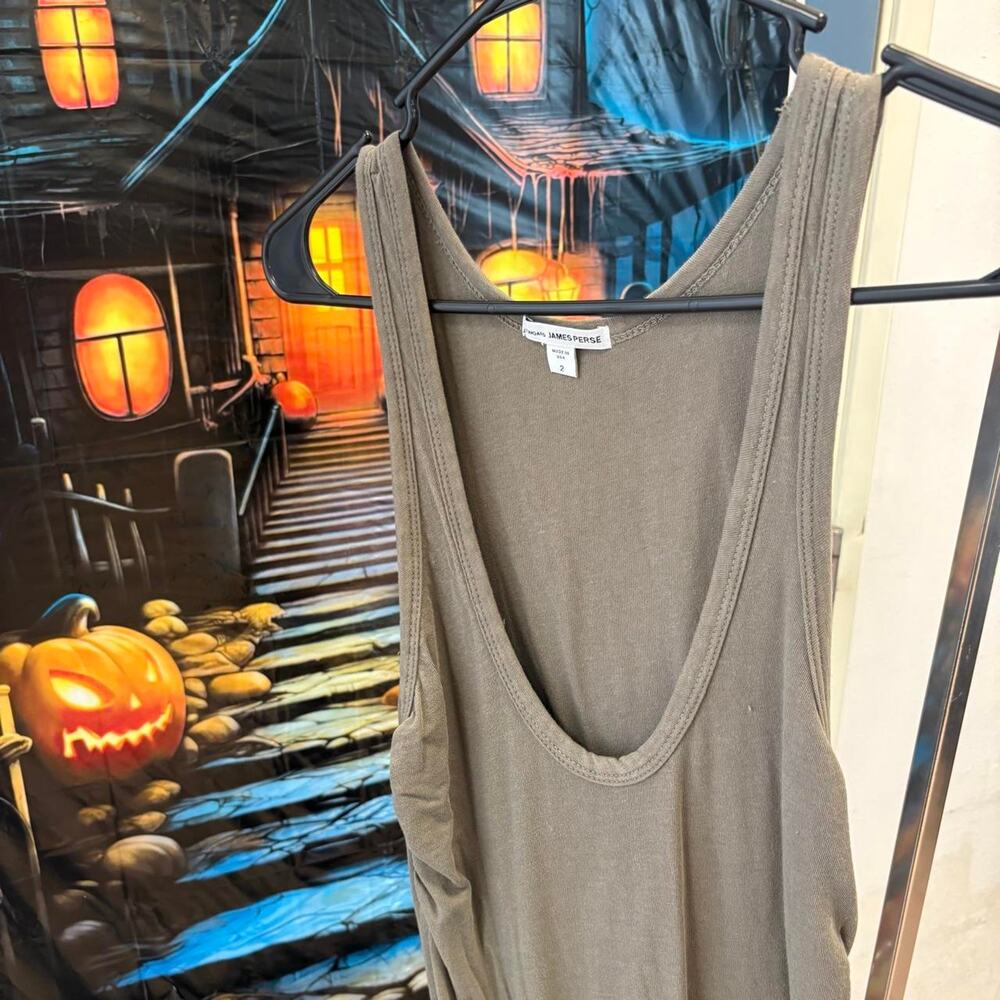 Grey maxi dress with open